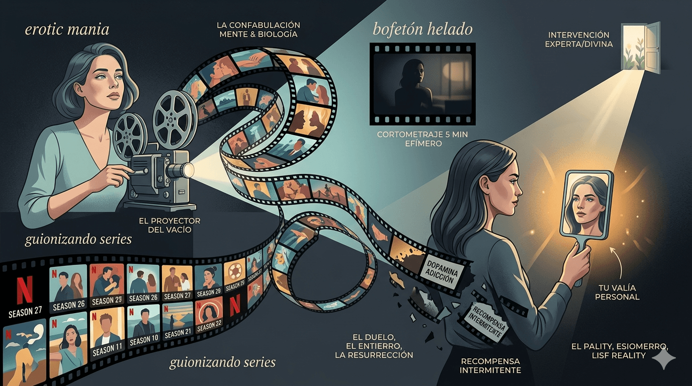 La erótica que enloquece: ¿Por qué guionizamos series de Netflix con quien solo filmó un Reel?